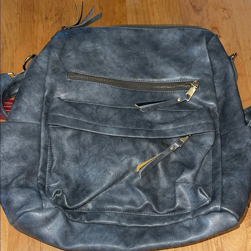Stylish Gray Backpack